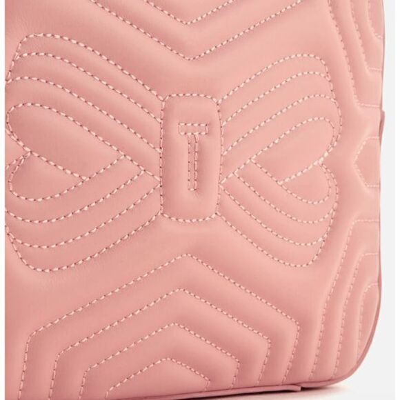 NWT Ted Baker London Sunshine Quilted Blush Pink Camera Bag - Picture 4 of 14